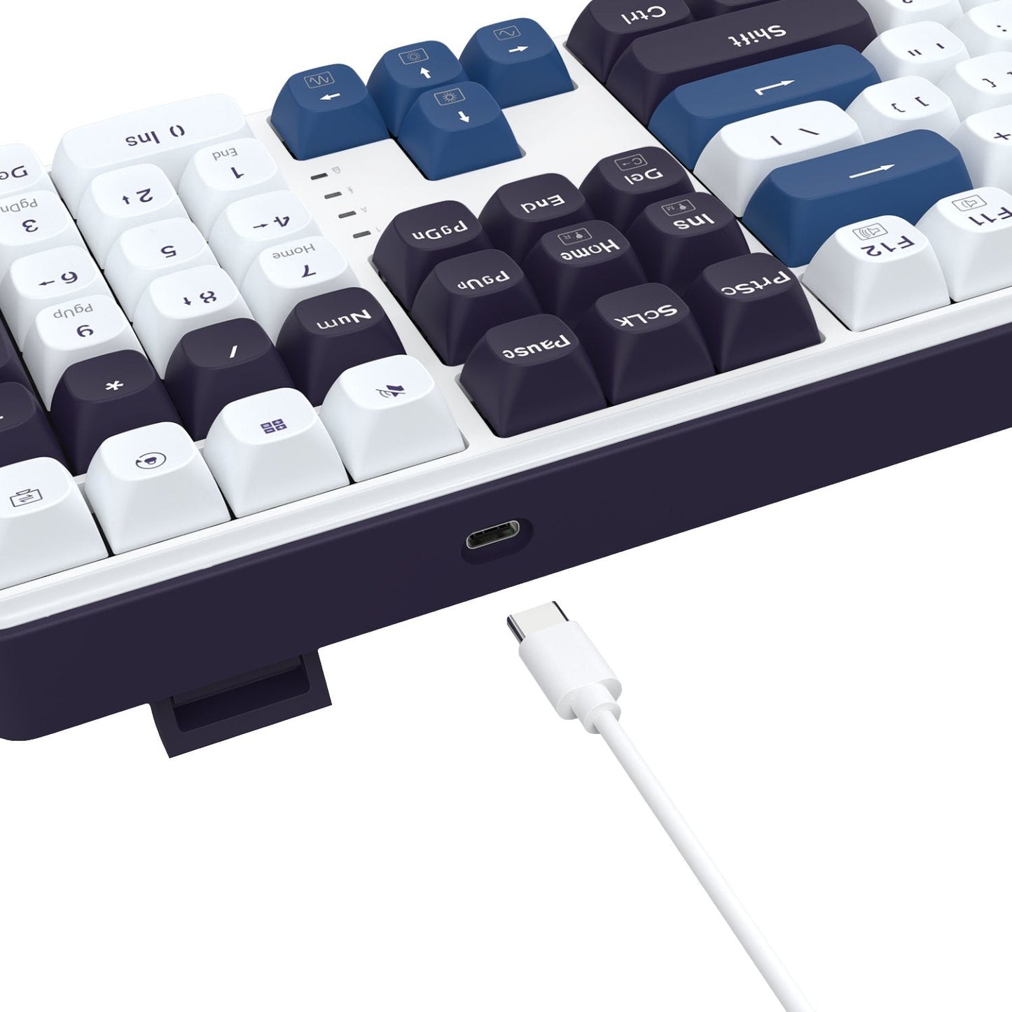 Redragon K689 WYVERN RGB Wired Mechanical Keyboard - White/Black | dynacor.co.za