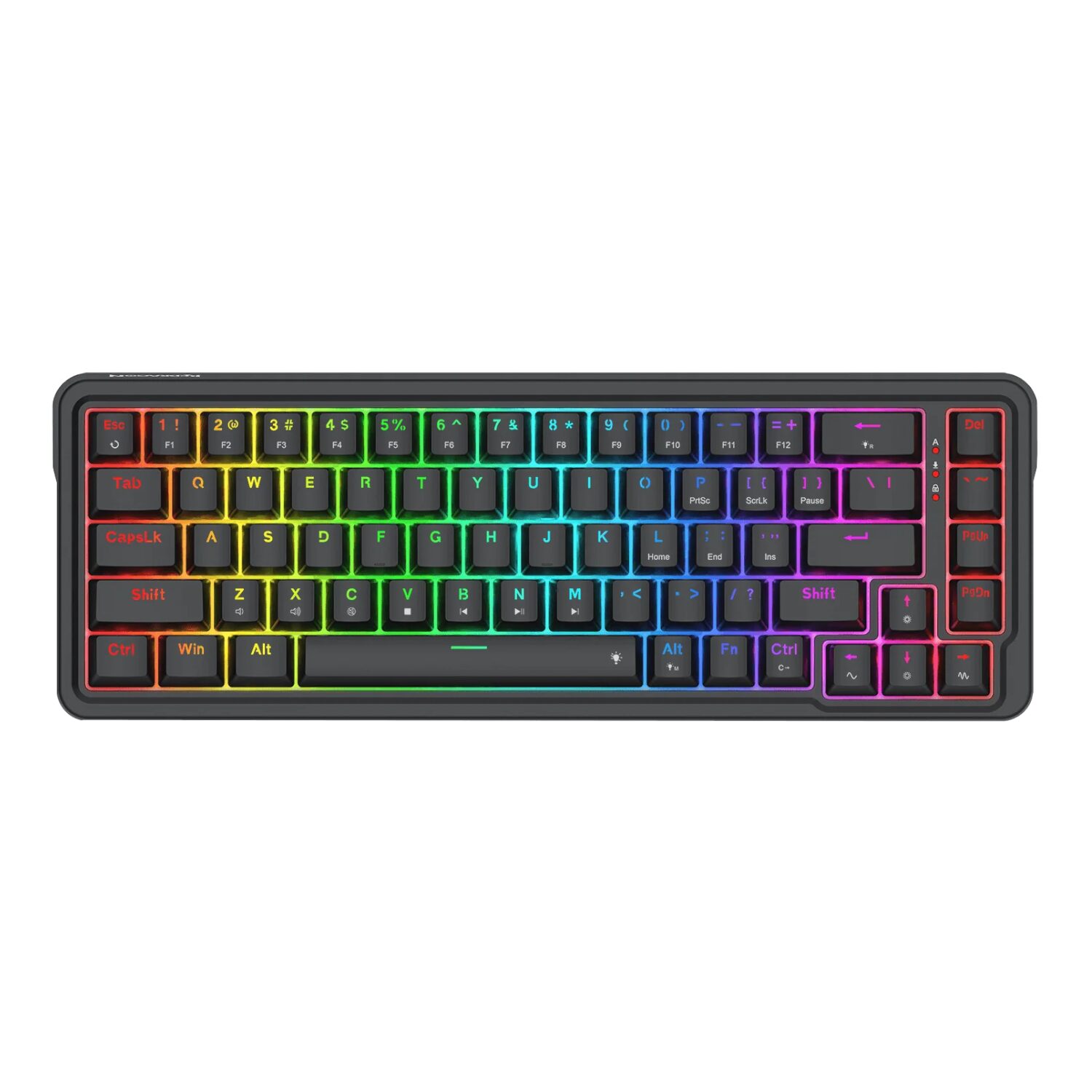 Redragon NOVA K709 65% Wired Gasket RGB Gaming Keyboard - Black | dynacor.co.za