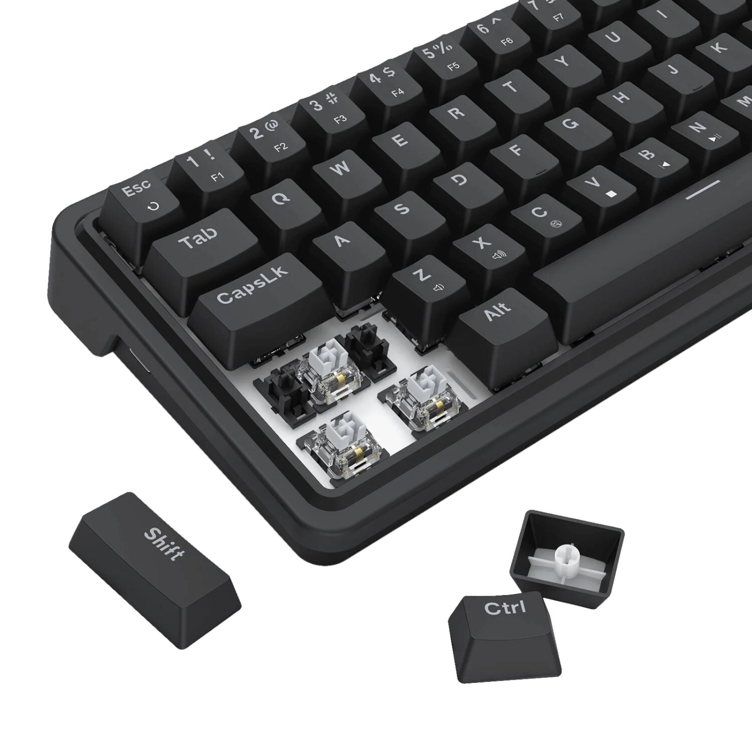 Redragon NOVA K709 65% Wired Gasket RGB Gaming Keyboard - Black | dynacor.co.za