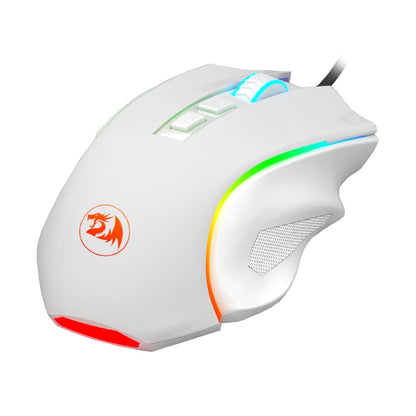 REDRAGON GRIFFIN 7200DPI Gaming Mouse - White | dynacor.co.za
