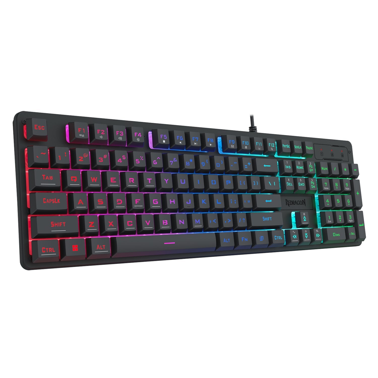 Redragon S107 RGB Gaming Essentials Wired Gaming Keyboard and Mouse Bundle | dynacor.co.za