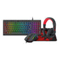 Redragon 4-in-1 Keyboard | Mouse | Mousepad | Headset Gaming Combo | dynacor.co.za