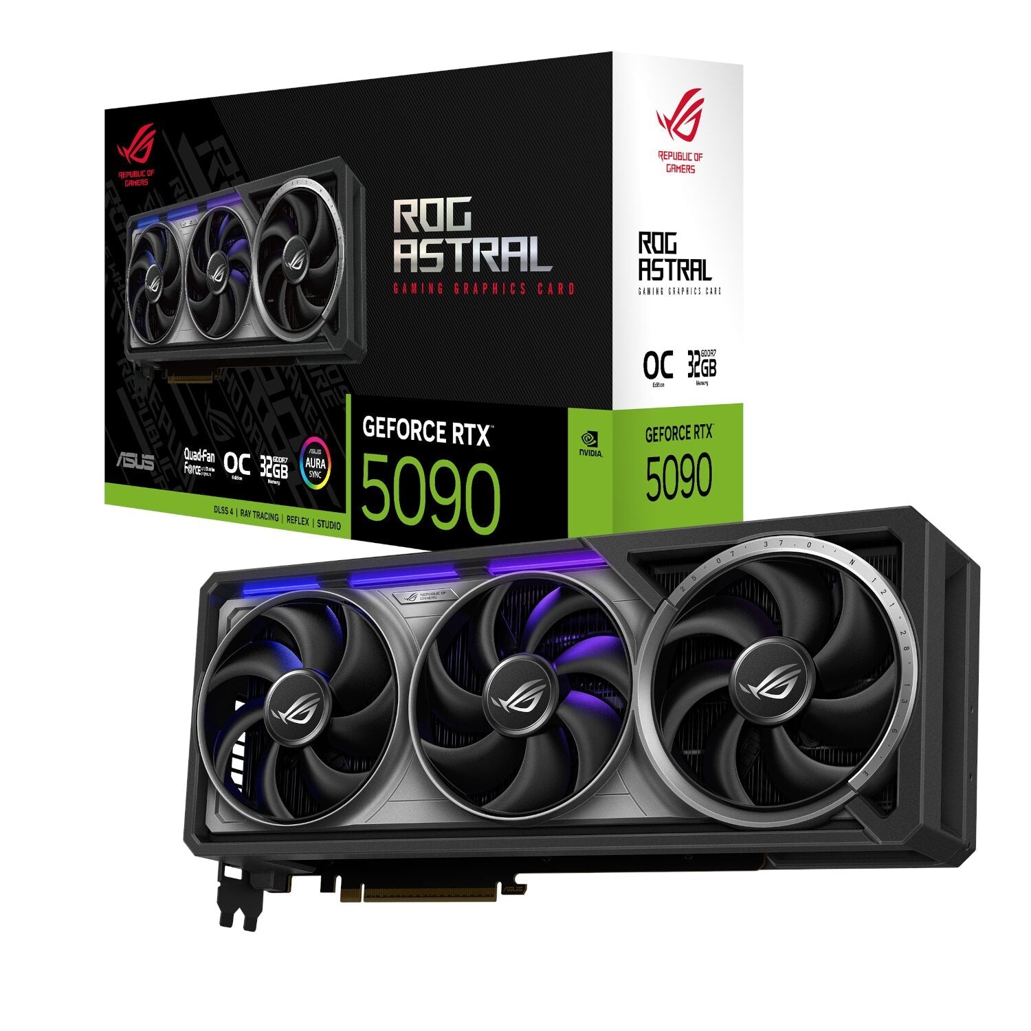 Asus ROG Astral GeForce RTX 5090 32GB GDDR7 OC Edition | dynacor.co.za