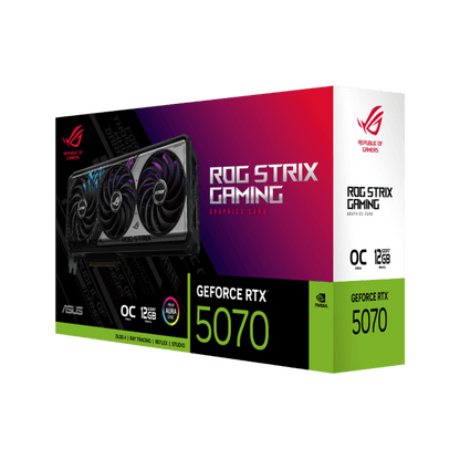 ASUS ROG Strix GeForce RTX™ 5070 12GB GDDR7 OC Edition | dynacor.co.za