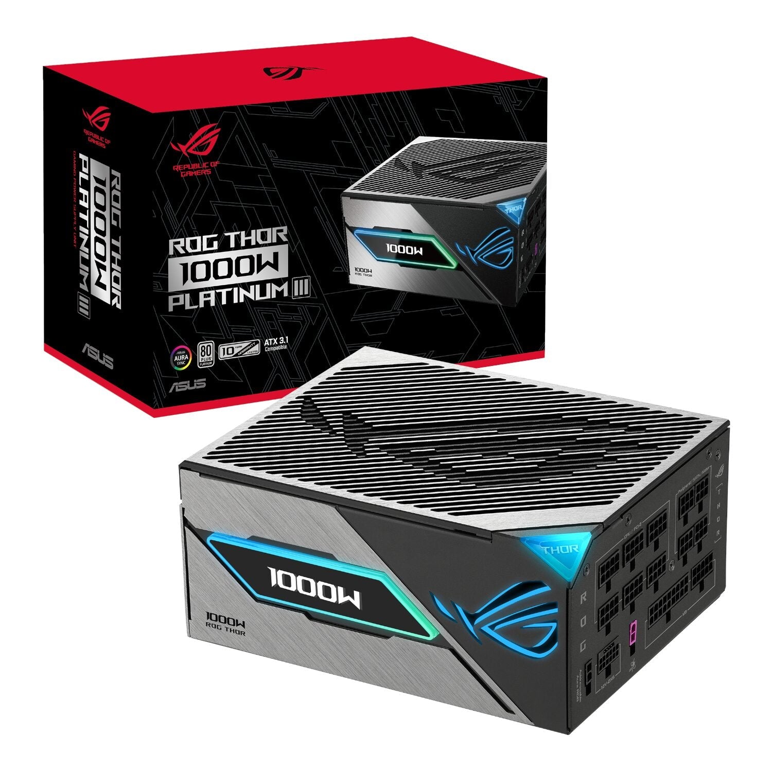 ASUS ROG Thor 1000W Platinum III Modular Power Supply | dynacor.co.za