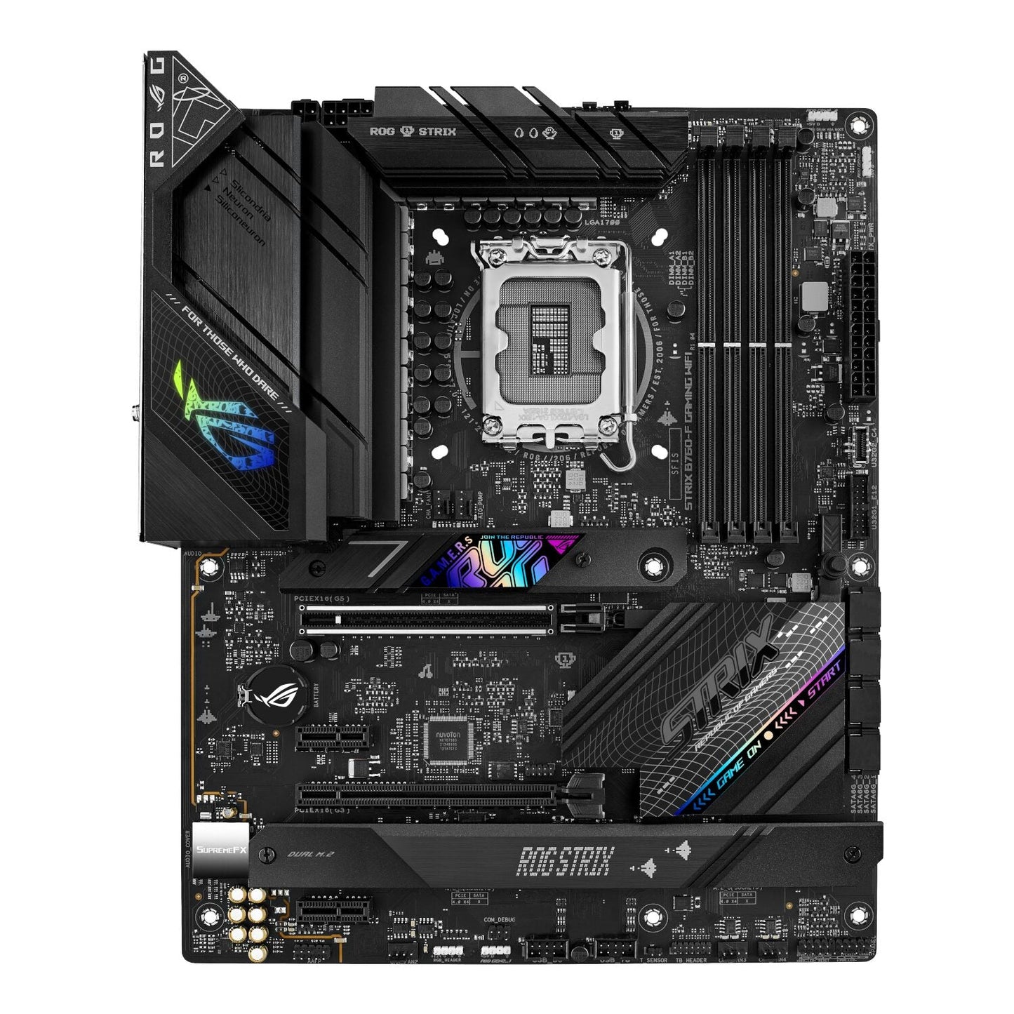 Asus ROG Strix B760-F Gaming WiFi Motherboard - Intel LGA1700 | dynacor.co.za