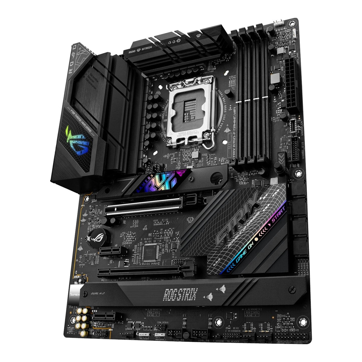 Asus ROG Strix B760-F Gaming WiFi Motherboard - Intel LGA1700 | dynacor.co.za