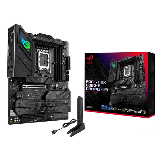 Asus ROG STRIX B860-F Gaming Wi-Fi Motherboard - Intel LGA1851 | dynacor.co.za