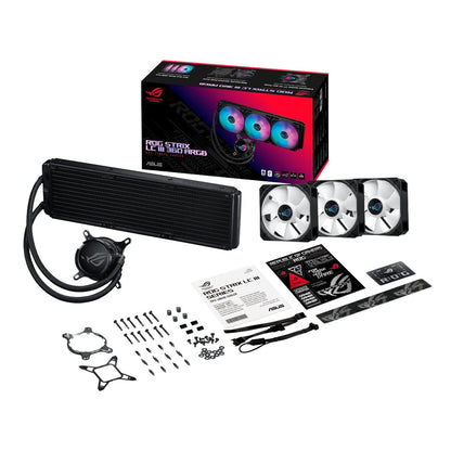 ASUS ROG Strix LC III 360 ARGB Liquid CPU Cooler - Black | dynacor.co.za