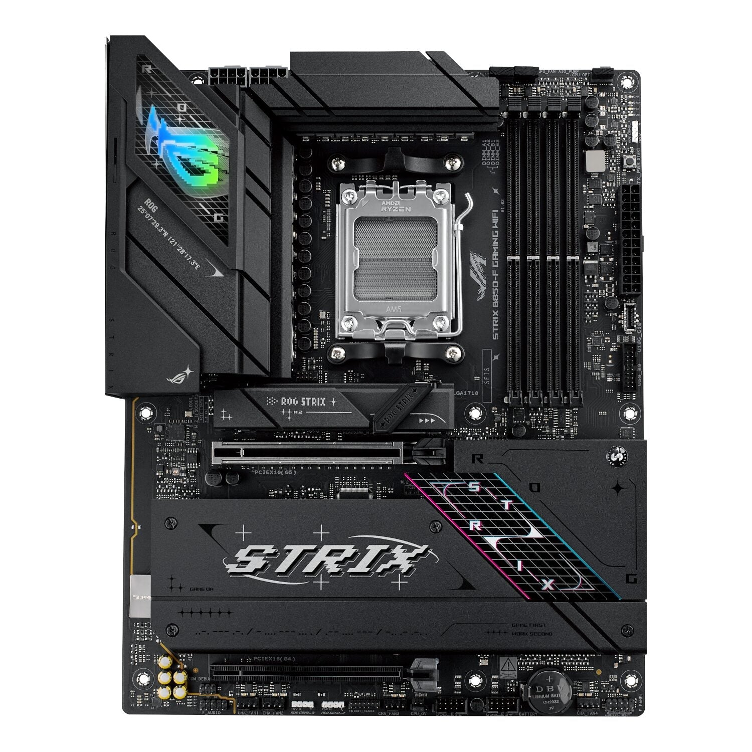 Asus ROG Strix B850-F Gaming WiFi Motherboard - AMD AM5 | dynacor.co.za