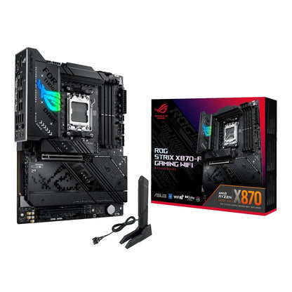Asus ROG Strix X870-F Gaming WiFi Motherboard - ATX AMD AM5 | dynacor.co.za