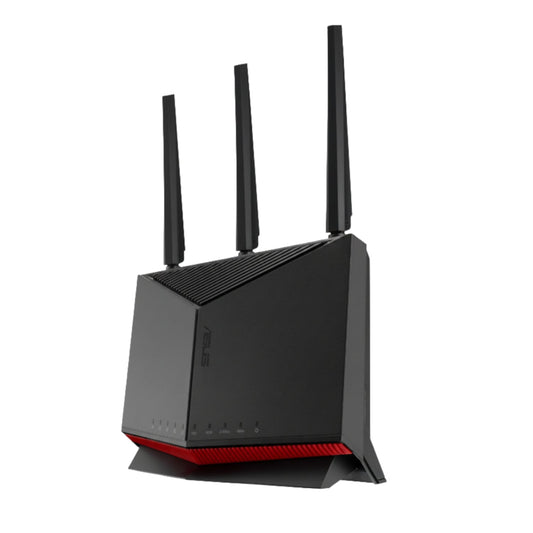 ASUS RT-BE86U Wi-Fi 7 Dual-Band 10G and 2.5G AiMesh Wireless Router-Black | dynacor.co.za