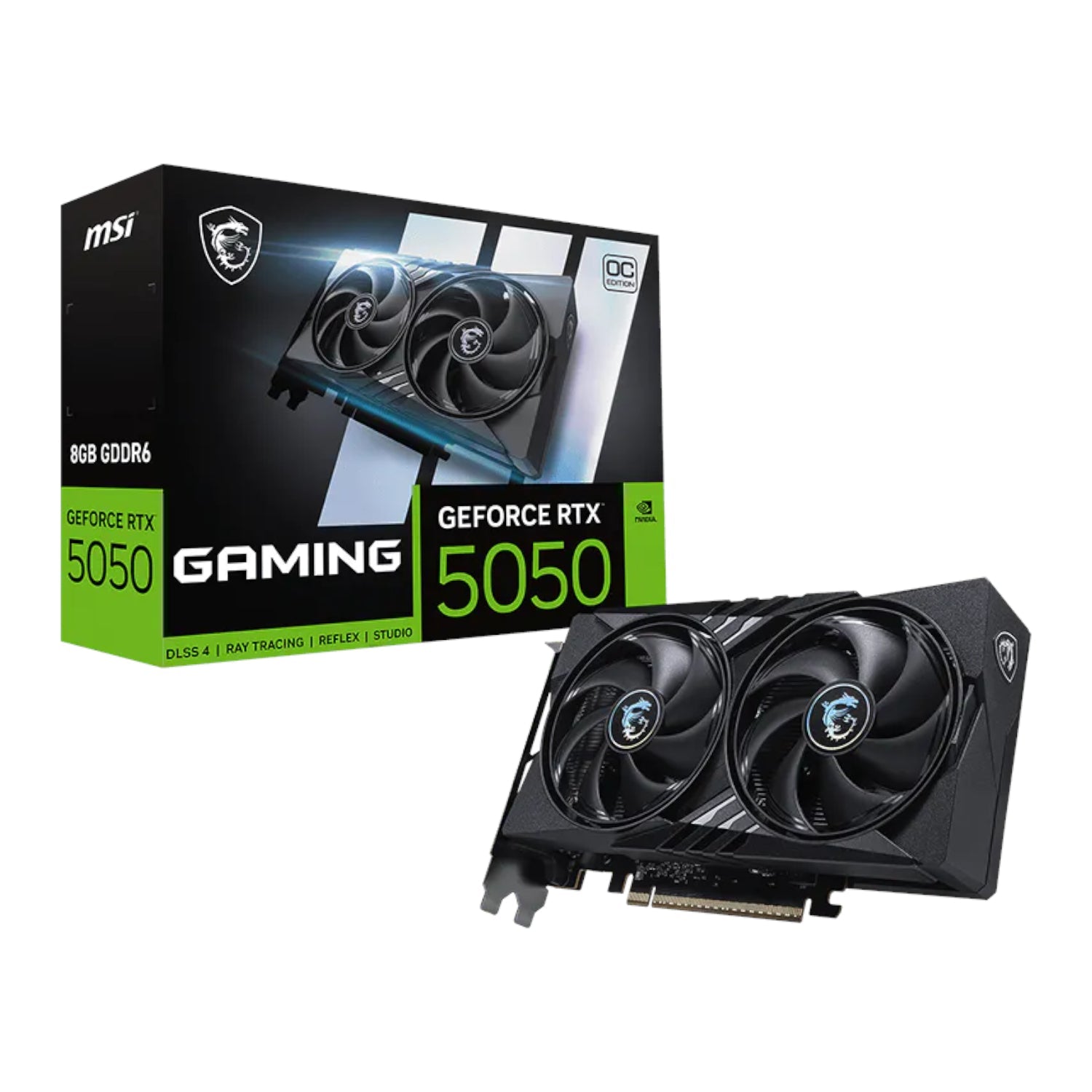 MSI GeForce RTX 5050 8G GAMING OC Graphics Card | dynacor.co.za