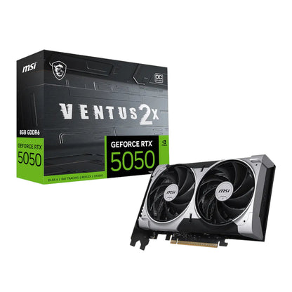 MSI GeForce RTX 5050 8G VENTUS 2X OC Graphics Card | dynacor.co.za