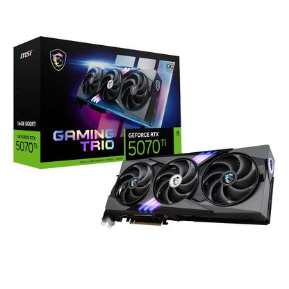 MSI GeForce RTX™ 5070 Ti 16G GAMING TRIO OC Graphics Card | dynacor.co.za