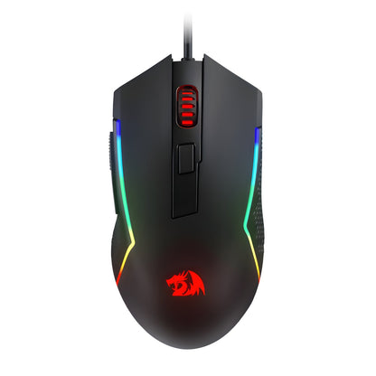 Redragon M616 TRIDENT 10000DPI RGB Gaming Mouse - Black | dynacor.co.za