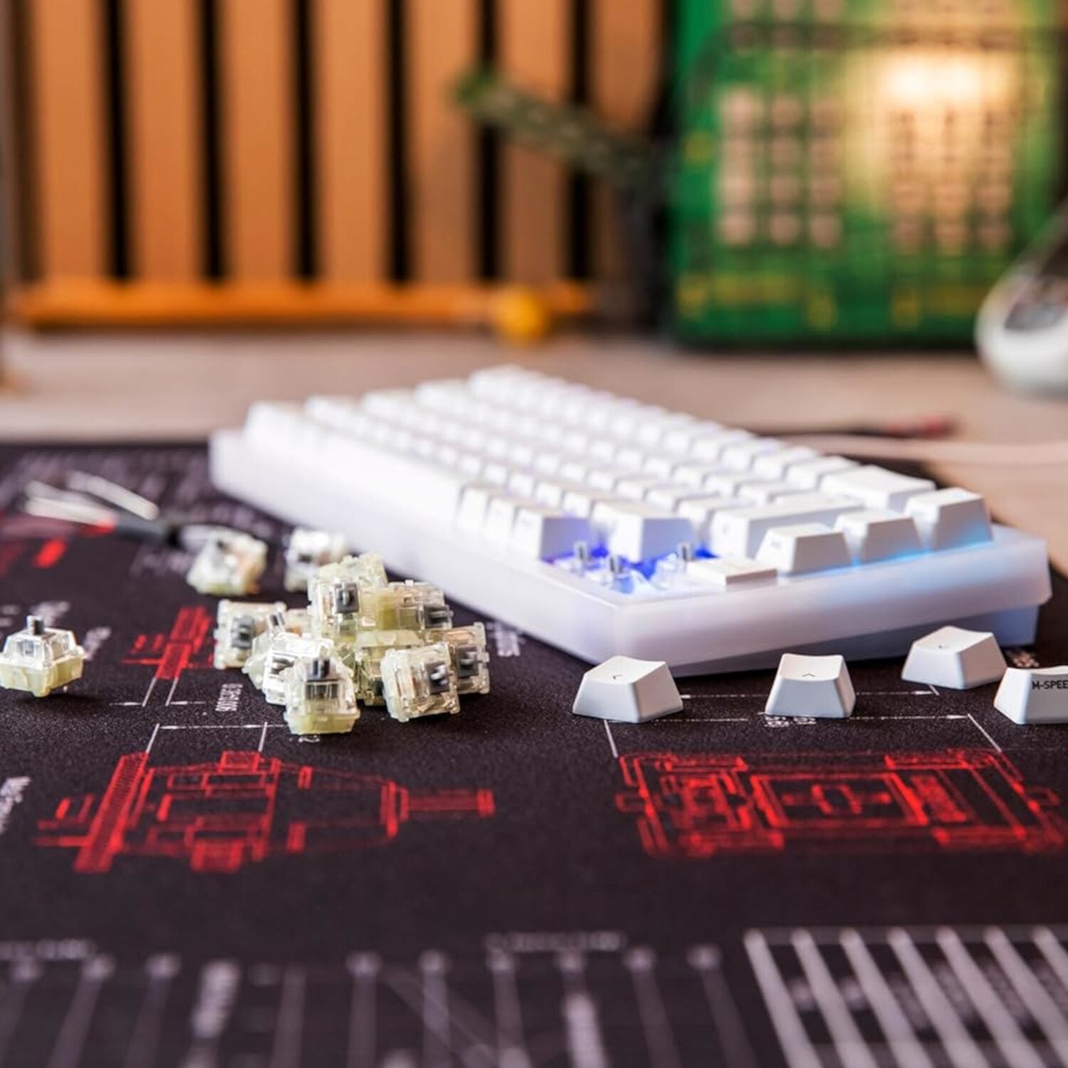 Keychron CHERRY MX2A Speed Silver RGB Switch Set | dynacor.co.za