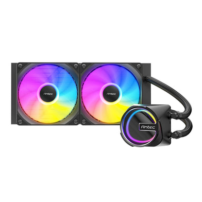 Antec Skeleton 240 ARGB CPU Liquid Cooler Black | dynacor.co.za