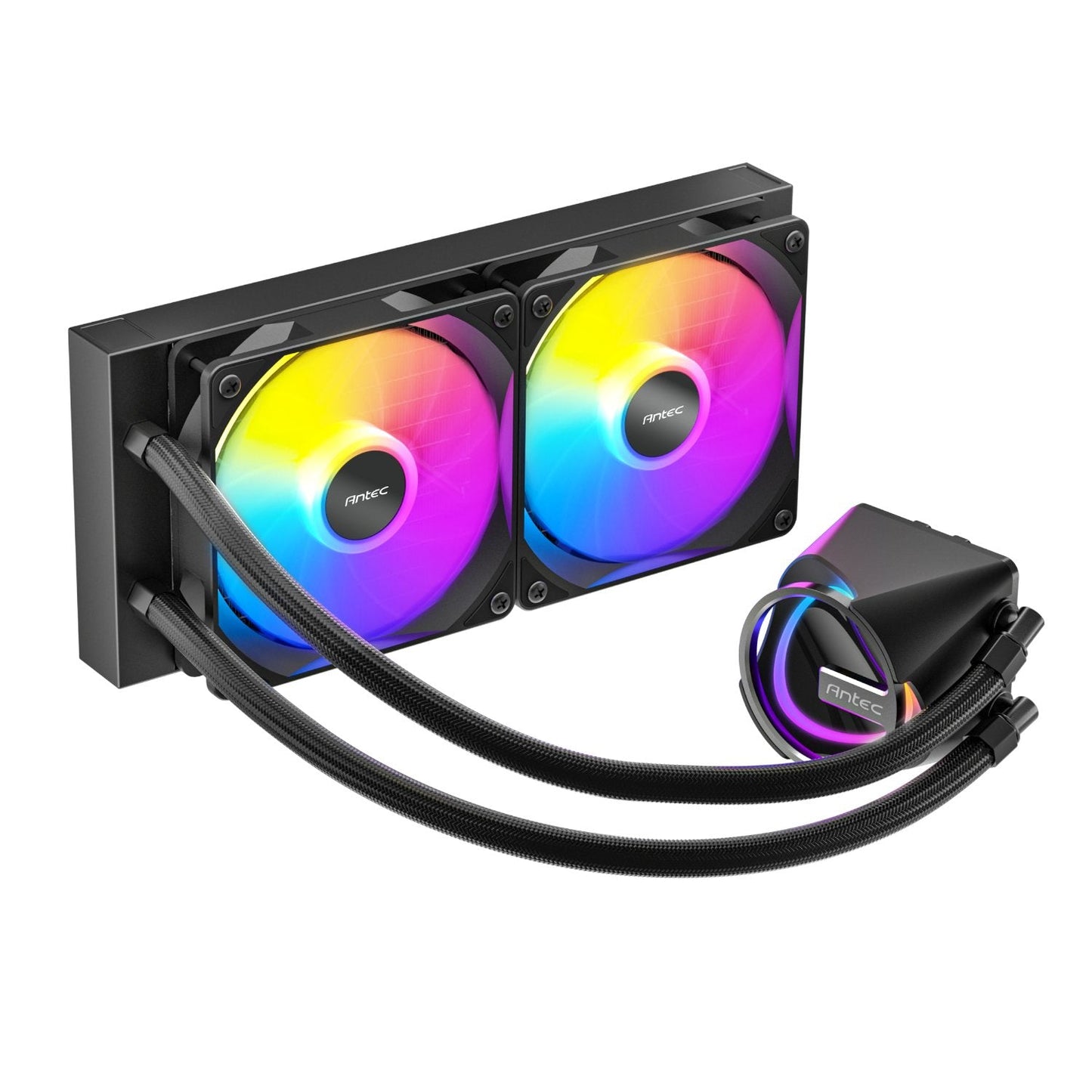 Antec Skeleton 240 ARGB CPU Liquid Cooler Black | dynacor.co.za