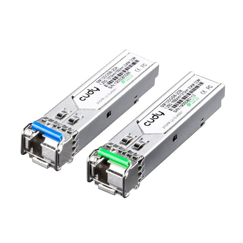 Cudy Single Mode 1.25G LC Bi-Directional SFP 20km | dynacor.co.za
