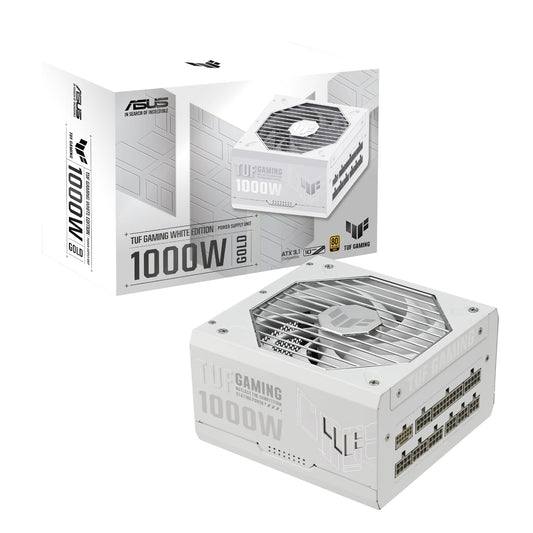 Asus TUF Gaming 1000W 80 PLUS Gold ATX Modular Power Supply - White | dynacor.co.za