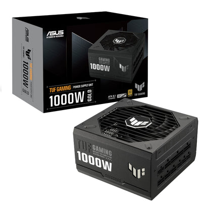Asus TUF Gaming 1000W 80 PLUS Gold ATX Modular Power Supply - Black | dynacor.co.za