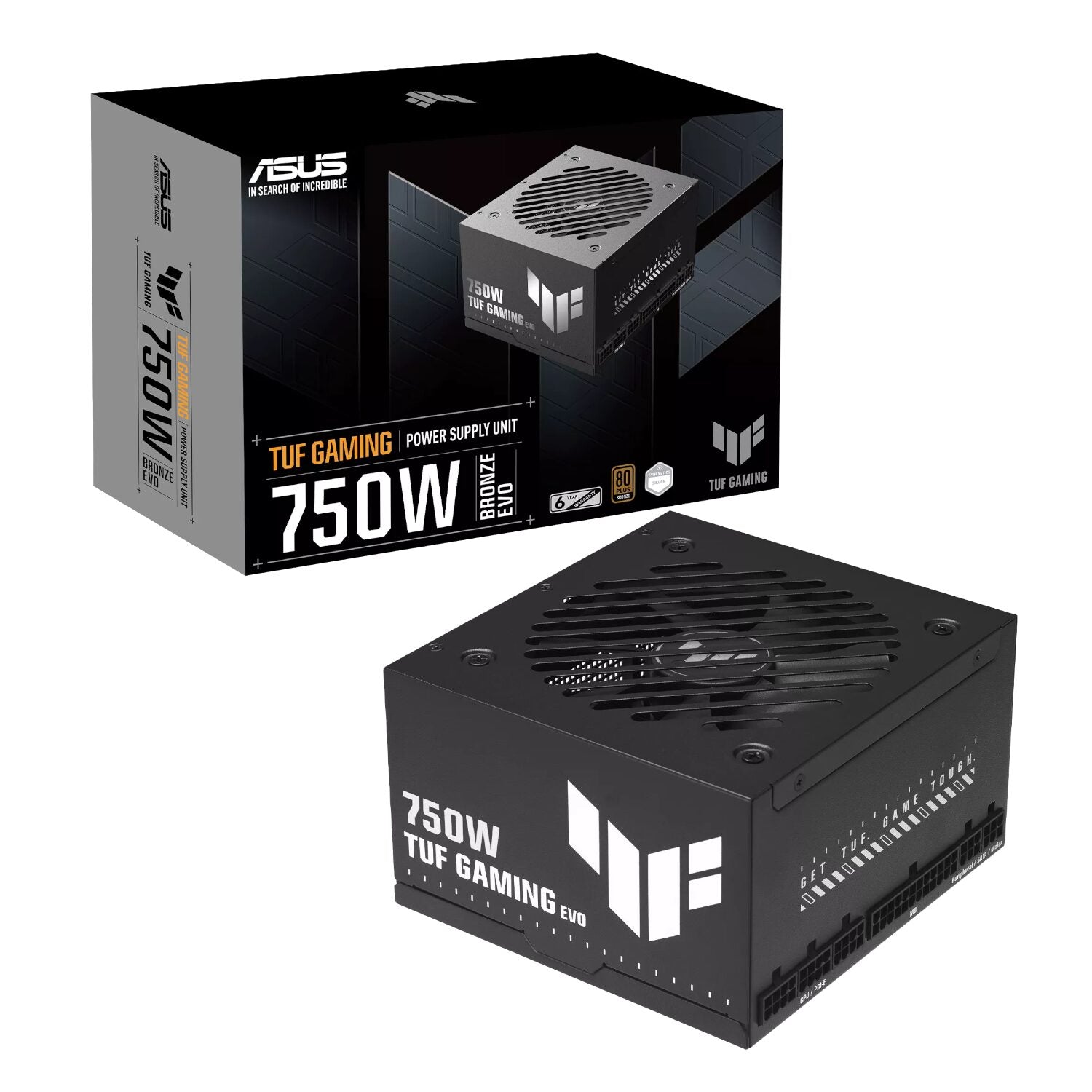 ASUS TUF Gaming 750W 80PLUS Bronze EVO Modular Power Supply | dynacor.co.za