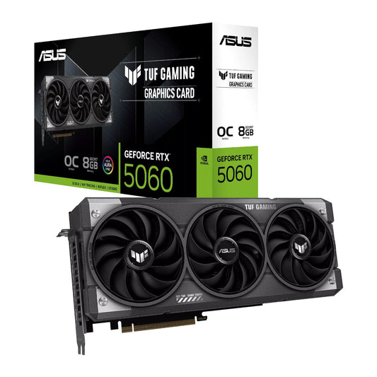ASUS TUF Gaming GeForce RTX 5060 8GB GDDR7 OC Edition Graphics Card | dynacor.co.za