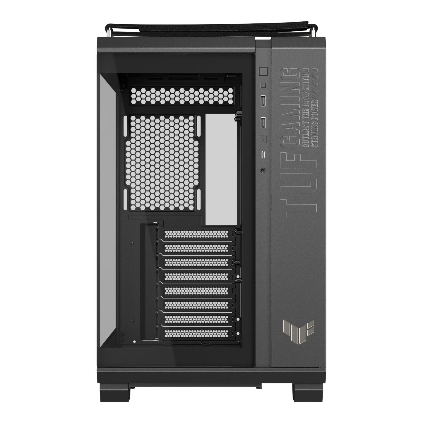 Asus TUF Gaming GT502 Horizon Mid Tower Chassis - Black | dynacor.co.za