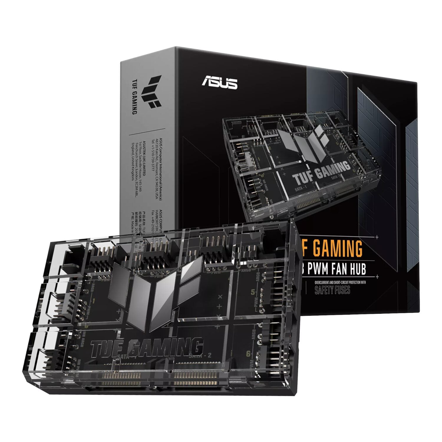 Asus TUF Gaming ARGB PWM Fan Hub | dynacor.co.za