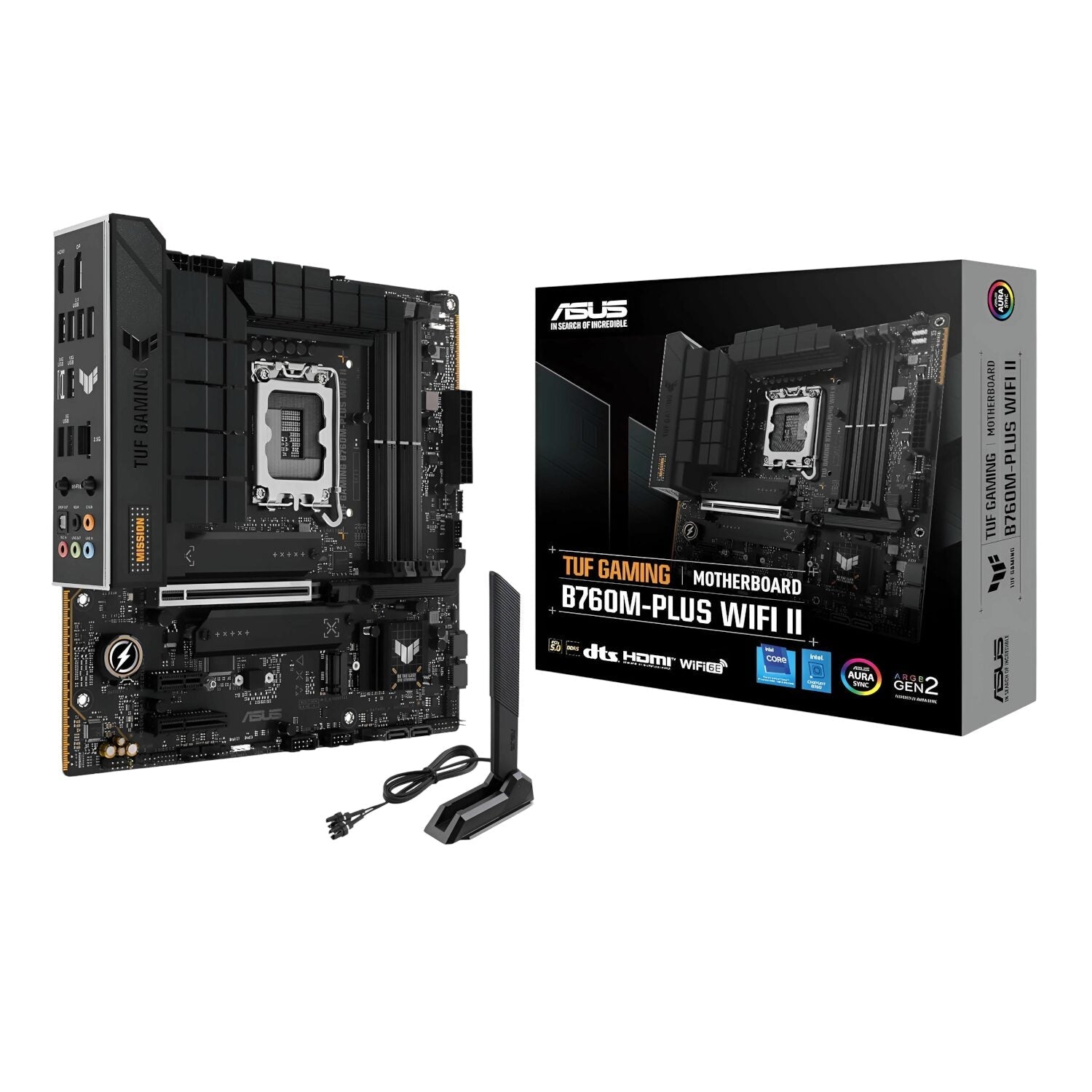 Asus TUF Gaming B760M-PLUS WIFI II - mATX Motherboard | dynacor.co.za