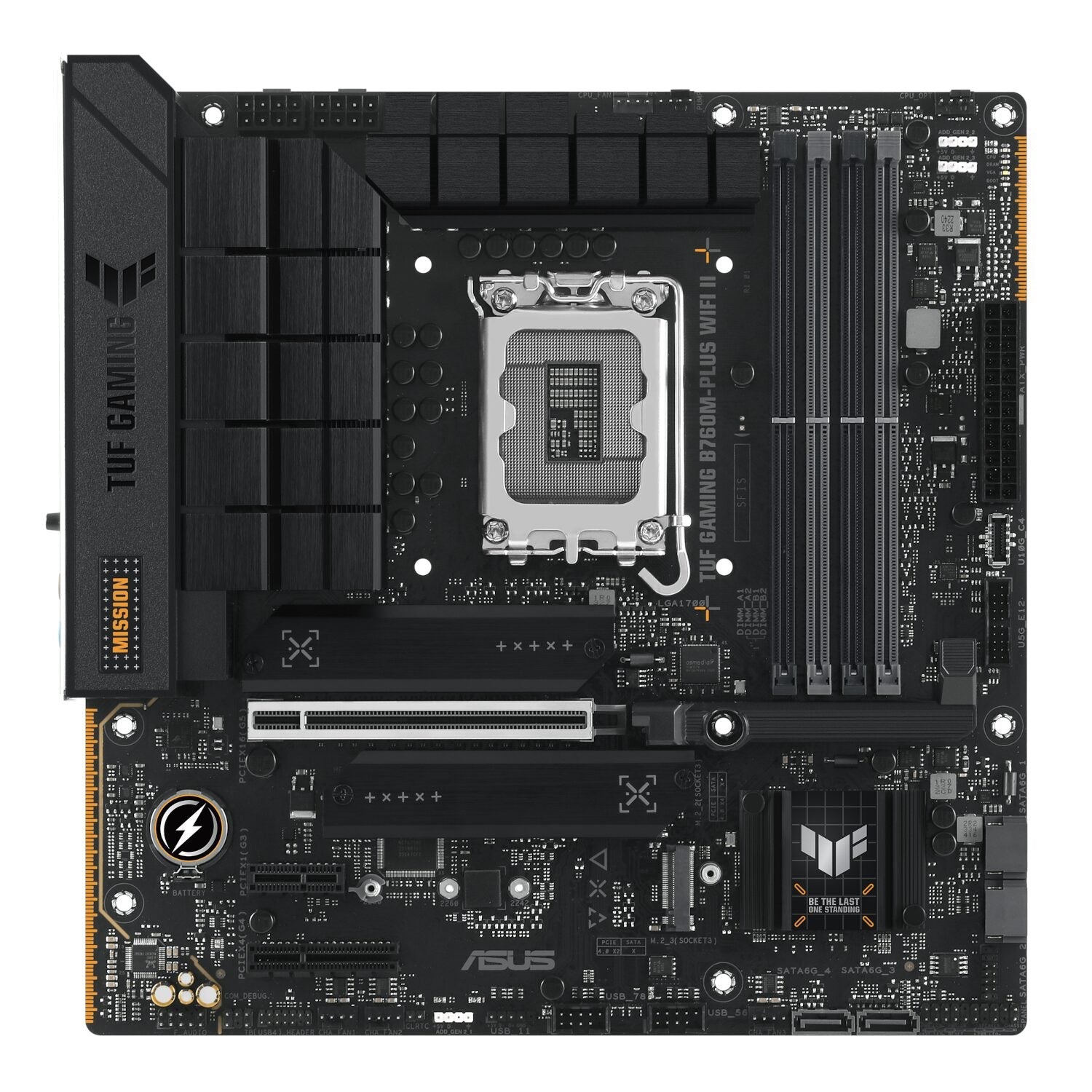 Asus TUF Gaming B760M-PLUS WIFI II - mATX Motherboard | dynacor.co.za