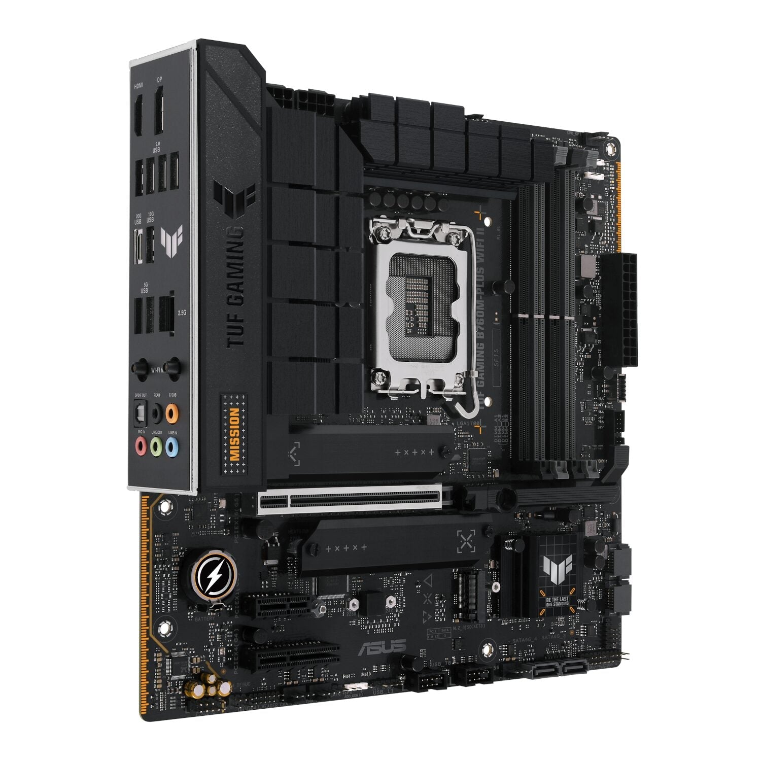 Asus TUF Gaming B760M-PLUS WIFI II - mATX Motherboard | dynacor.co.za