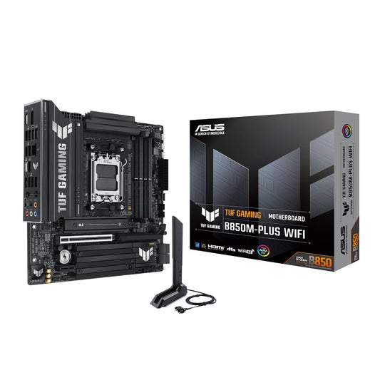 Asus TUF Gaming B850M-PLUS WIFI AM5 Micro ATX Gaming Motherboard | dynacor.co.za