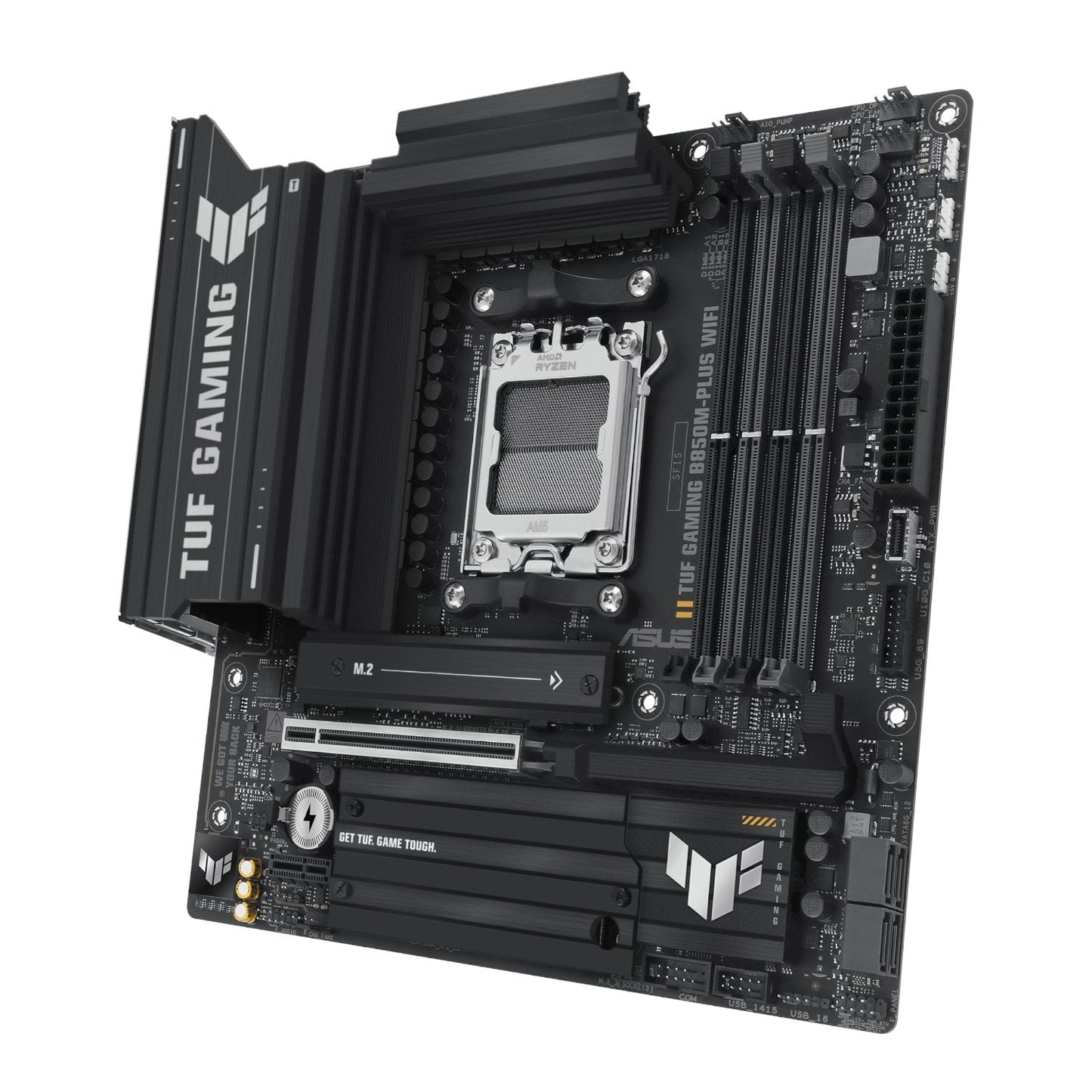Asus TUF Gaming B850M-PLUS WIFI AM5 Micro ATX Gaming Motherboard | dynacor.co.za