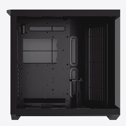 Aerocool APNX V1 premium Black mid-tower ATX case -Supports up to 10 fans -  6x2.5'' or 2x 3.5'' - 360mm radiator; 4 fans +Hub | dynacor.co.za