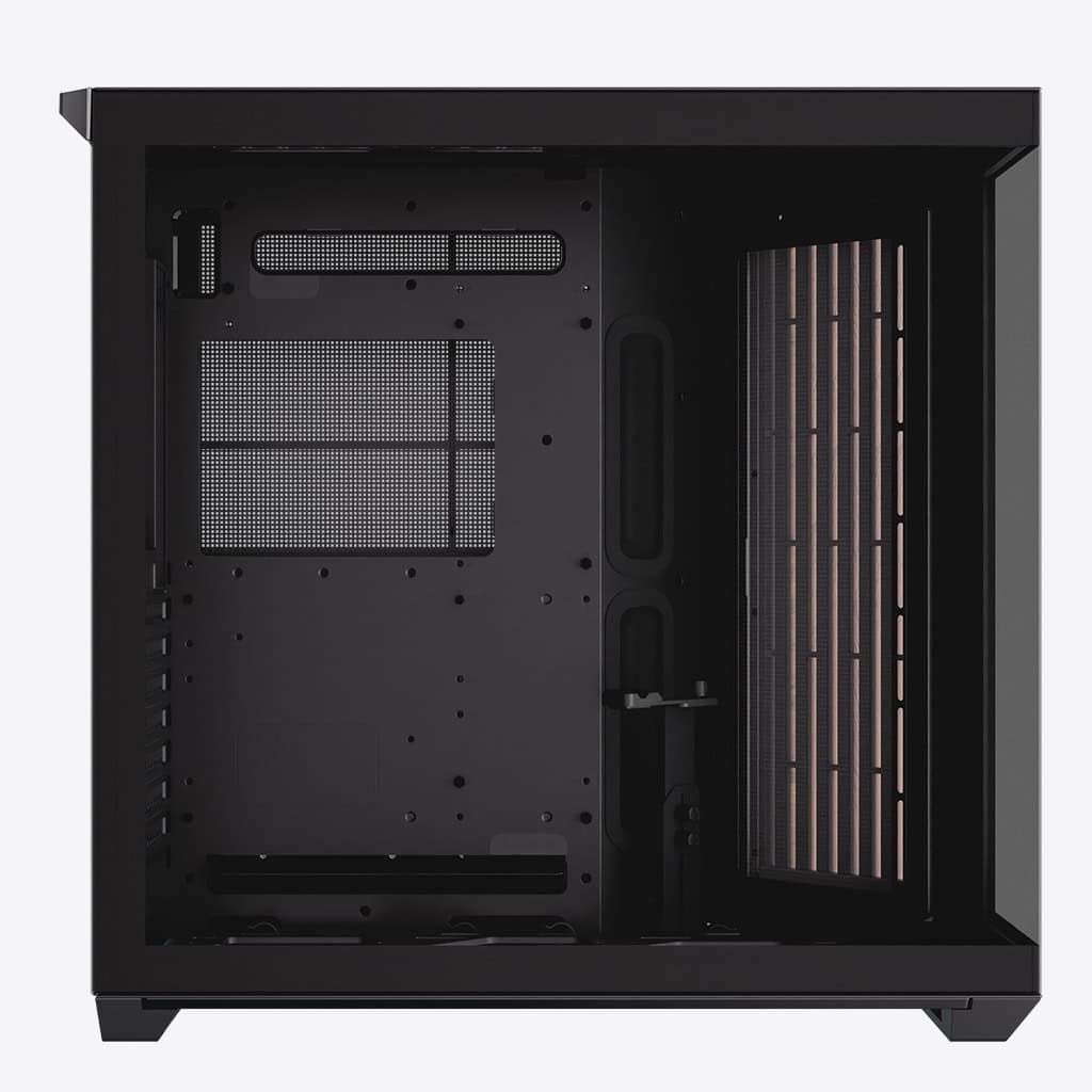 Aerocool APNX V1 premium Black and Wood mid-tower ATX case -Supports up to 10 fans -  6x2.5'' or 2x 3.5'' - 360mm radiator - | dynacor.co.za