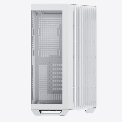 Aerocool APNX V1 premium White mid-tower ATX case -Supports up to 10 fans -  6x2.5'' or 2x 3.5'' - 360mm radiator - 4 fans + Hub | dynacor.co.za