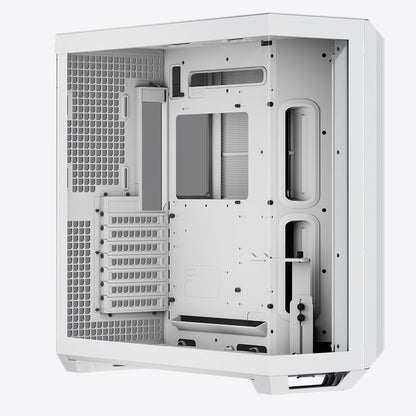 Aerocool APNX V1 premium White mid-tower ATX case -Supports up to 10 fans -  6x2.5'' or 2x 3.5'' - 360mm radiator - 4 fans + Hub | dynacor.co.za