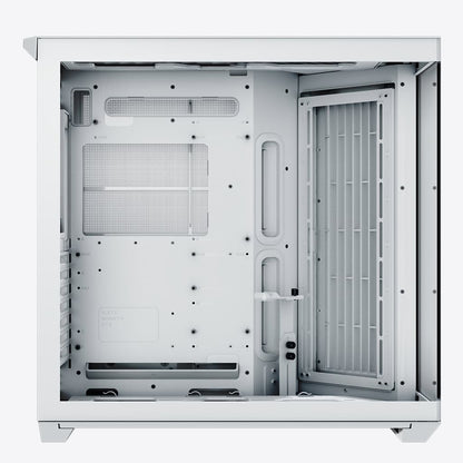 Aerocool APNX V1 premium White mid-tower ATX case -Supports up to 10 fans -  6x2.5'' or 2x 3.5'' - 360mm radiator - 4 fans + Hub | dynacor.co.za
