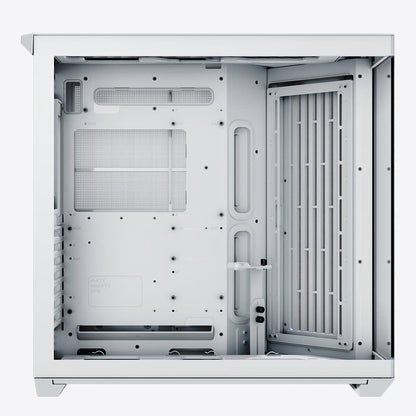 Aerocool APNX V1 premium White and Wood mid-tower ATX case -Supports up to 10 fans -  6x2.5'' or 2x 3.5'' - 360mm radiator - | dynacor.co.za
