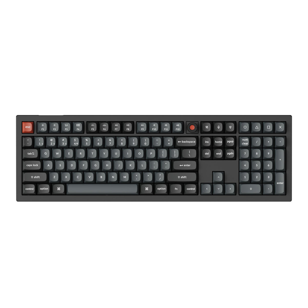 Keychron V6 Ultra 100% 8K Red Switch Hot-Swappable Gateron Jupiter RGB Wireless Keyboard | dynacor.co.za