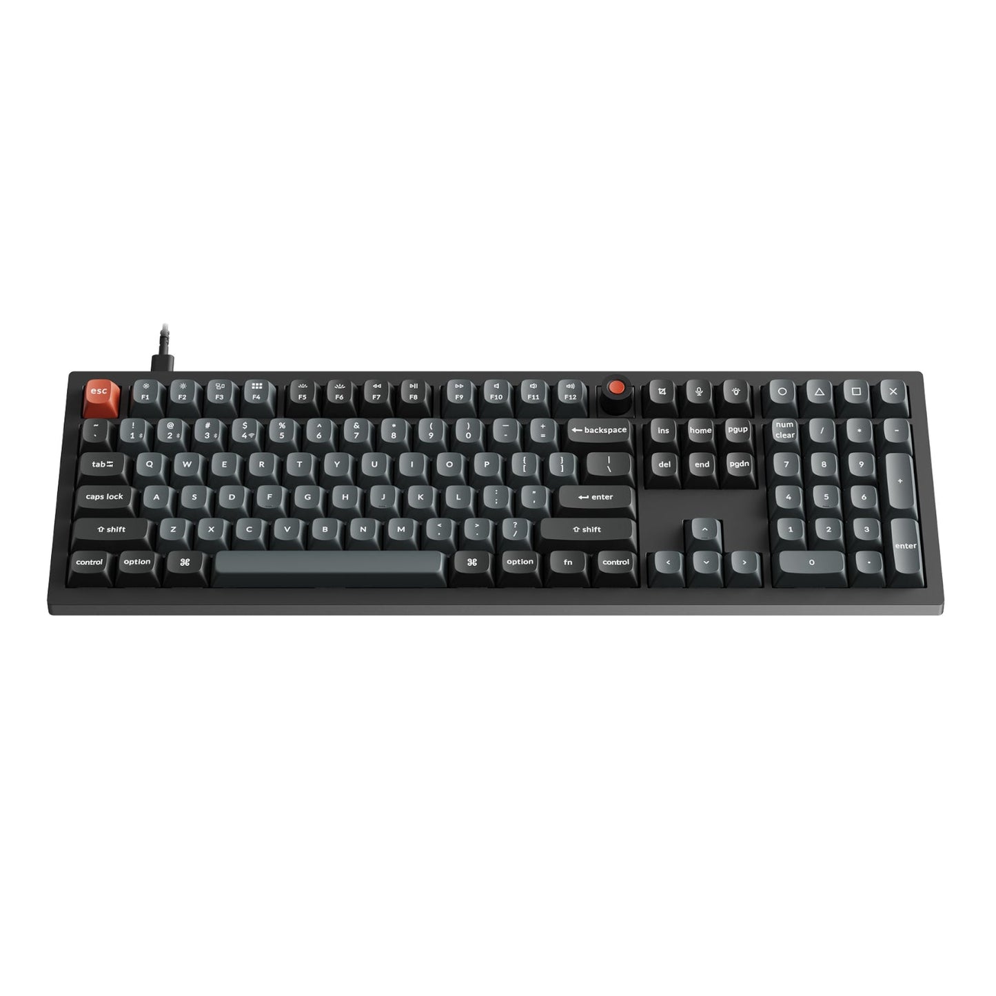 Keychron V6 Ultra 100% 8K Red Switch Hot-Swappable Gateron Jupiter RGB Wireless Keyboard | dynacor.co.za