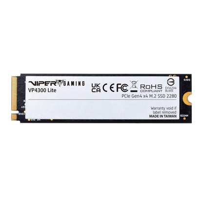 Patriot Viper VP4300 Lite 2TB Gen 4 M.2 PCIe NVMe SSD | dynacor.co.za
