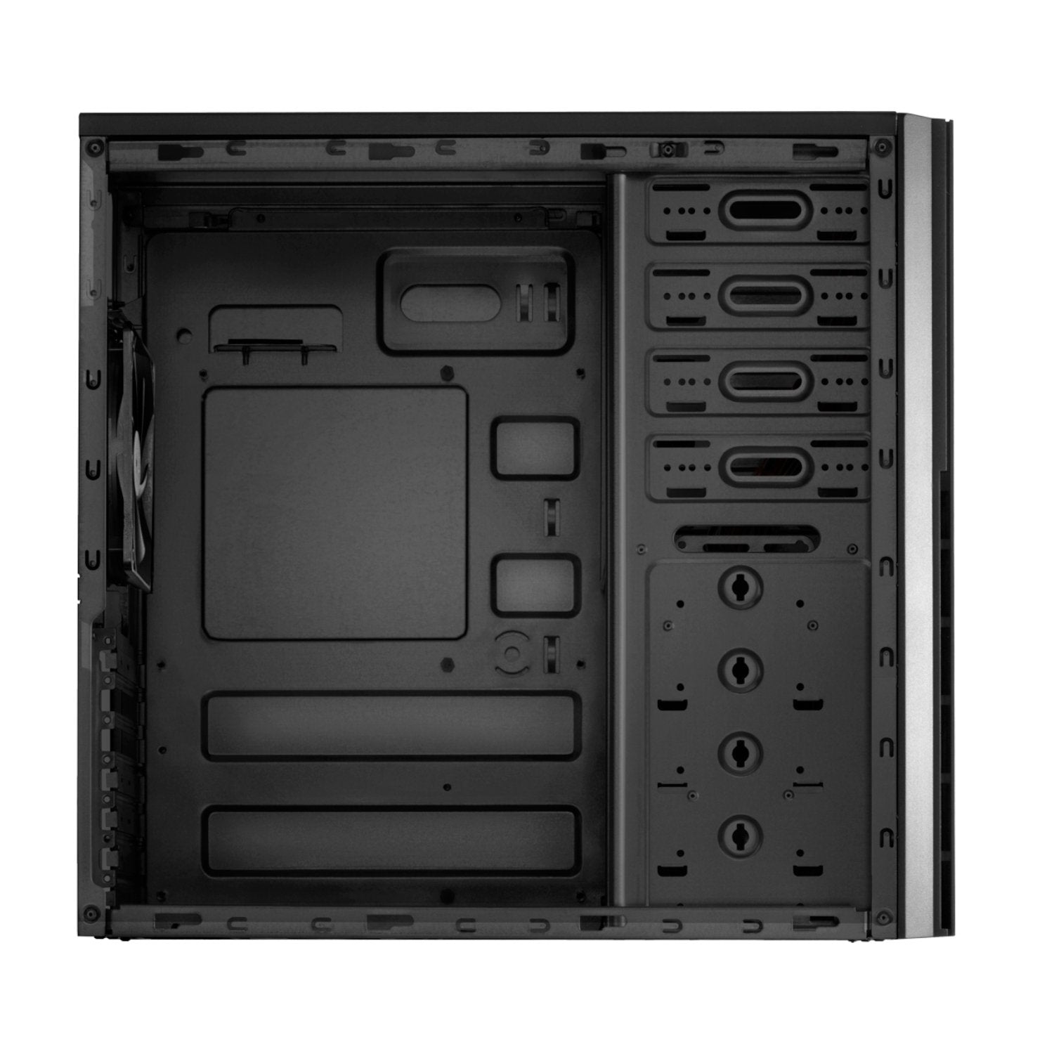 Antec VSK4000B ATX | Micro-ATX | ITX  Mini -Tower Chassis - Black | dynacor.co.za