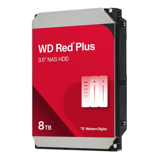 Western Digital Red Plus 8TB NAS HDD - Reliable 3.5" SATA Drive for NAS | dynacor.co.za