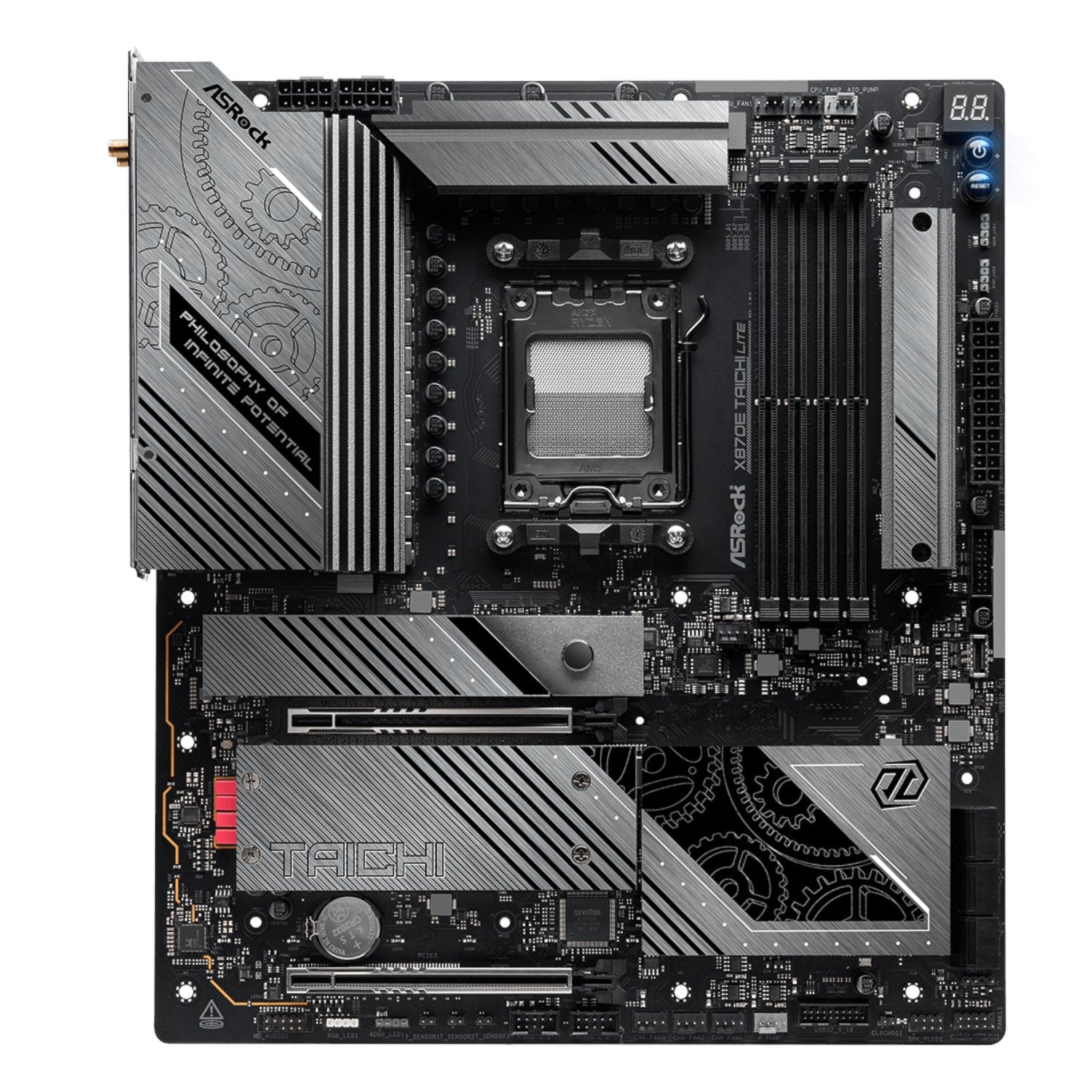 ASRock X870E Taichi Lite AM5 ATX Motherboard | dynacor.co.za