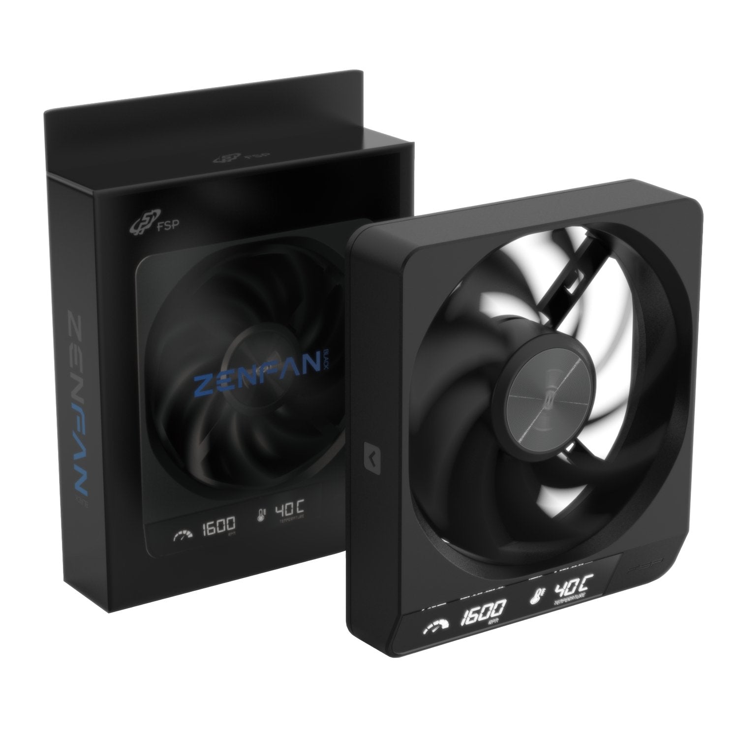 FSP ZENFAN 120mm PWM Smart Fan - Black | dynacor.co.za