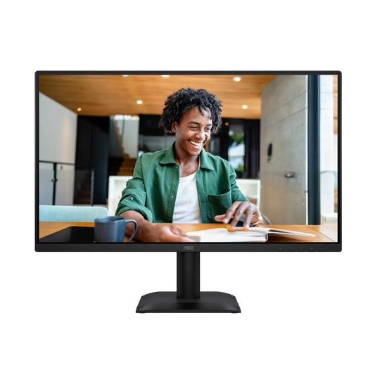 AOC-24E40L Monitor 23.8'' FHD 1920x1080 144Hz 0;5ms; DP HDMI; TUV Circular Polarization; Internal PSU Adaptive Sync; 3YR W | dynacor.co.za