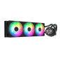 Aerocool Abyss L360 Black with digital display - 360mm ARGB Liquid Cooler - Intel LGA1851/LGA1700   - AMD AM4/AM5. | dynacor.co.za